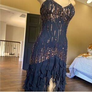 Sue Wong beaded dress